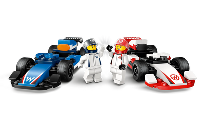 LEGO F1 Williams Racing & Haas Formule 1 auto's 60464 City