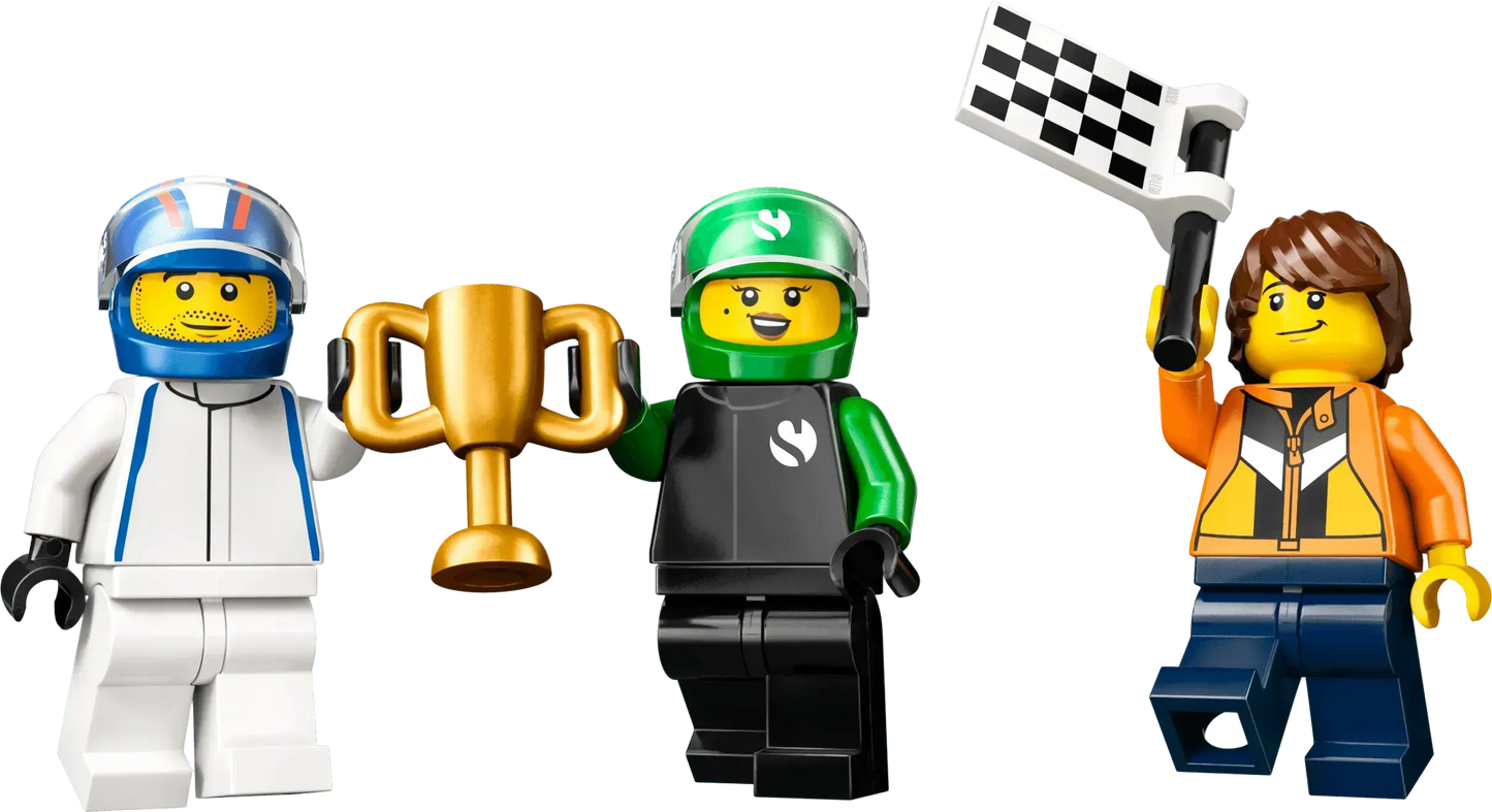 LEGO F1 Start lijn met VCARB & Sauber Formule 1 auto's 60474 City