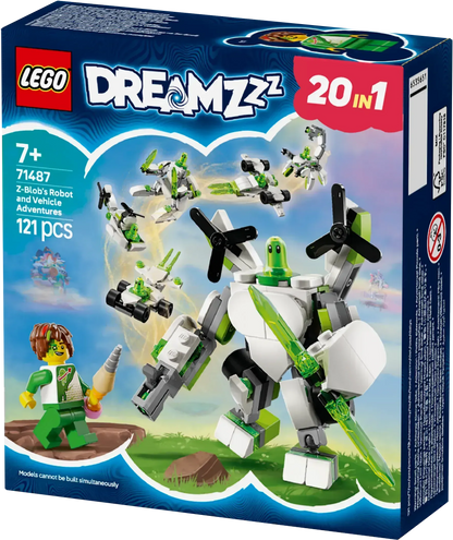 LEGO Z-Blobs robot &amp; vehicle adventure 71487 Dreamzzz (Pre-Order: January 2025)
