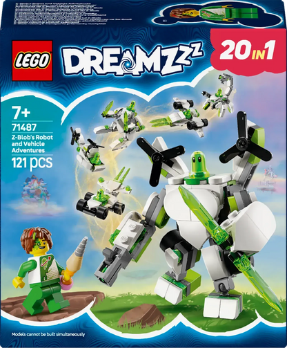 LEGO Z-Blobs robot &amp; vehicle adventure 71487 Dreamzzz (Pre-Order: January 2025)