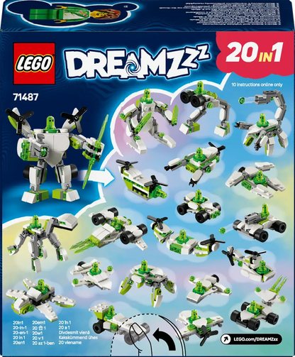 LEGO Z-Blobs robot &amp; vehicle adventure 71487 Dreamzzz (Pre-Order: January 2025)