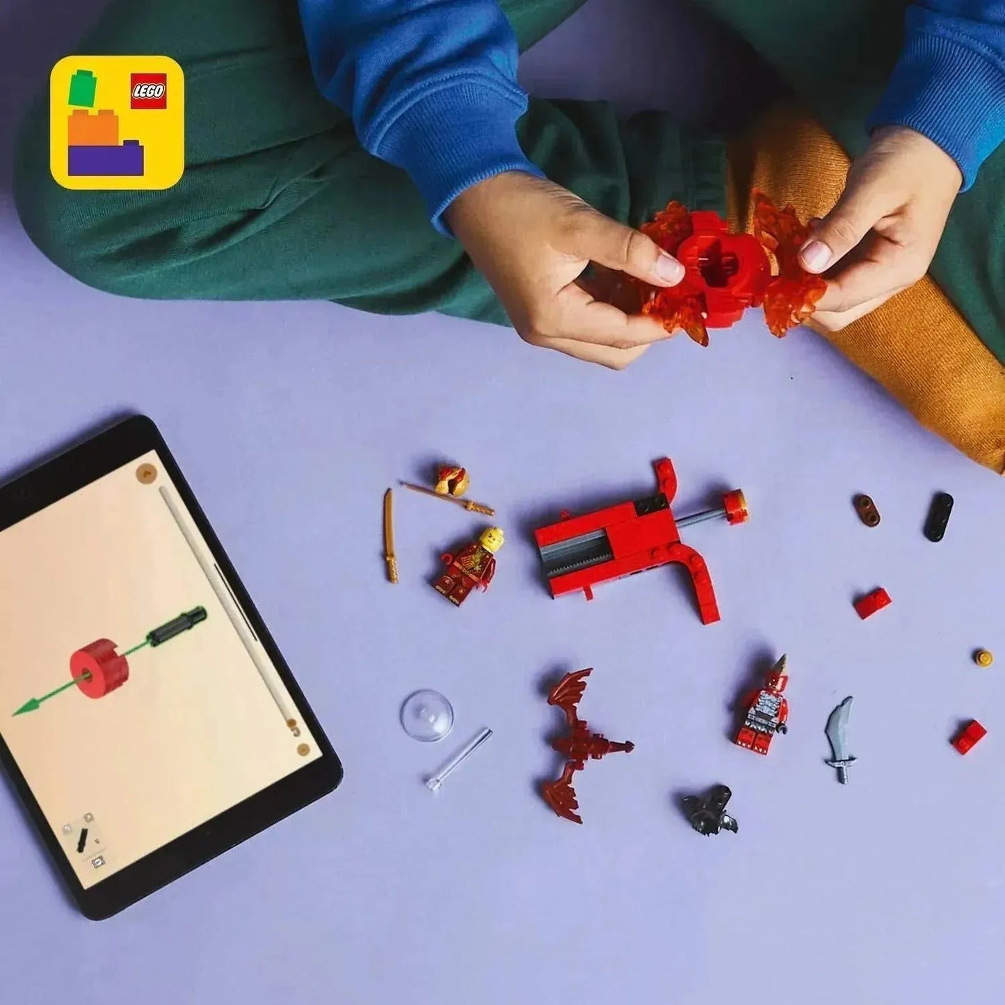 LEGO Kai's Spinjitzu's drakenspinner 71823 Ninjago