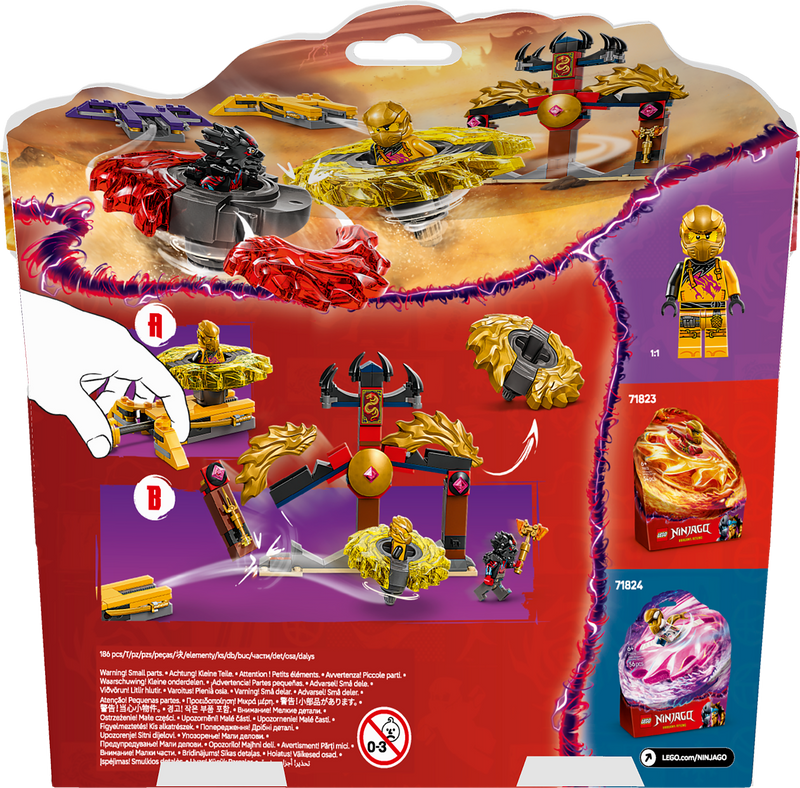 LEGO The Spinjitzu Dragon Battle Pack 71826 Ninjago