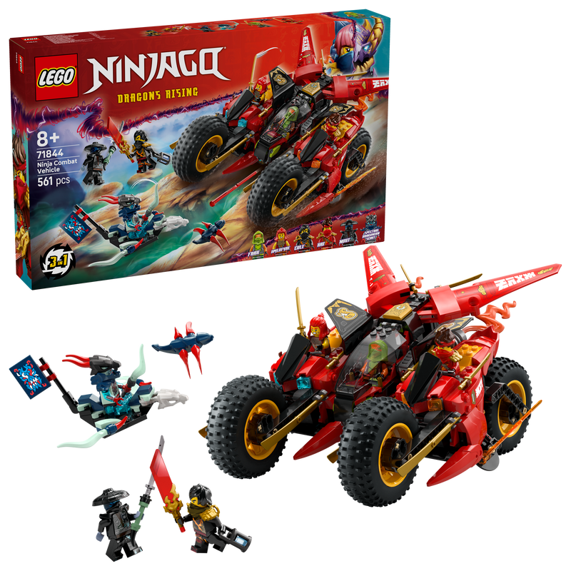 LEGO Ninja strijdvoertuig 71844 Ninjago