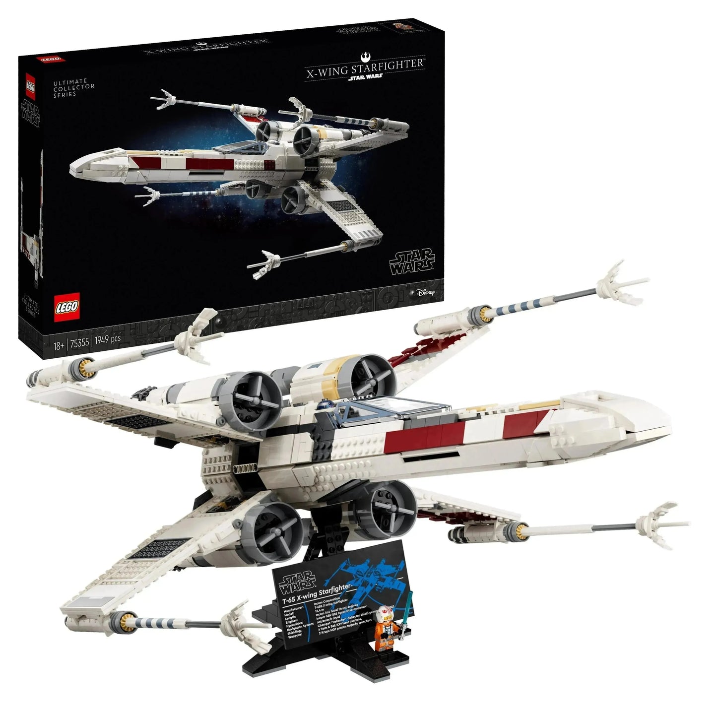 LEGO Der X-Wing Fighter von Luke Skywalker 75355 Star Wars
