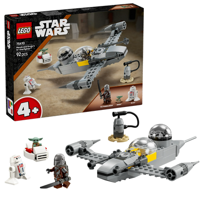 LEGO Mando en Grogu's N-1 Starfighter 75410 StarWars