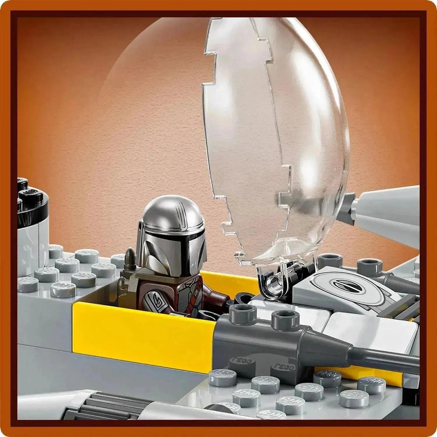 LEGO Mando en Grogu's N-1 Starfighter 75410 StarWars