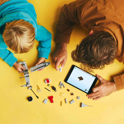 LEGO Mando en Grogu's N-1 Starfighter 75410 StarWars