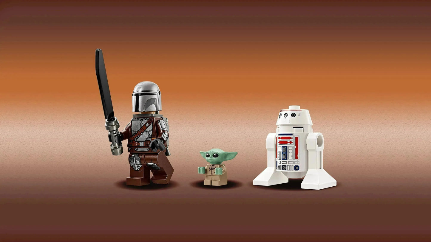 LEGO Mando en Grogu's N-1 Starfighter 75410 StarWars