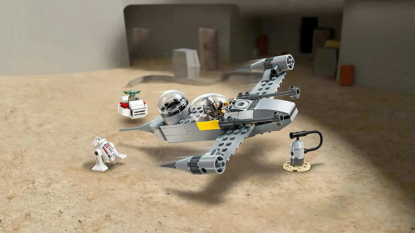 LEGO Mando en Grogu's N-1 Starfighter 75410 StarWars