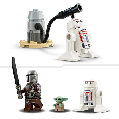 LEGO Mando en Grogu's N-1 Starfighter 75410 StarWars