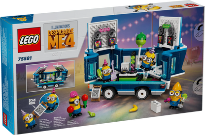 LEGO Muzikale feestbus van de Minions 75581 Minions