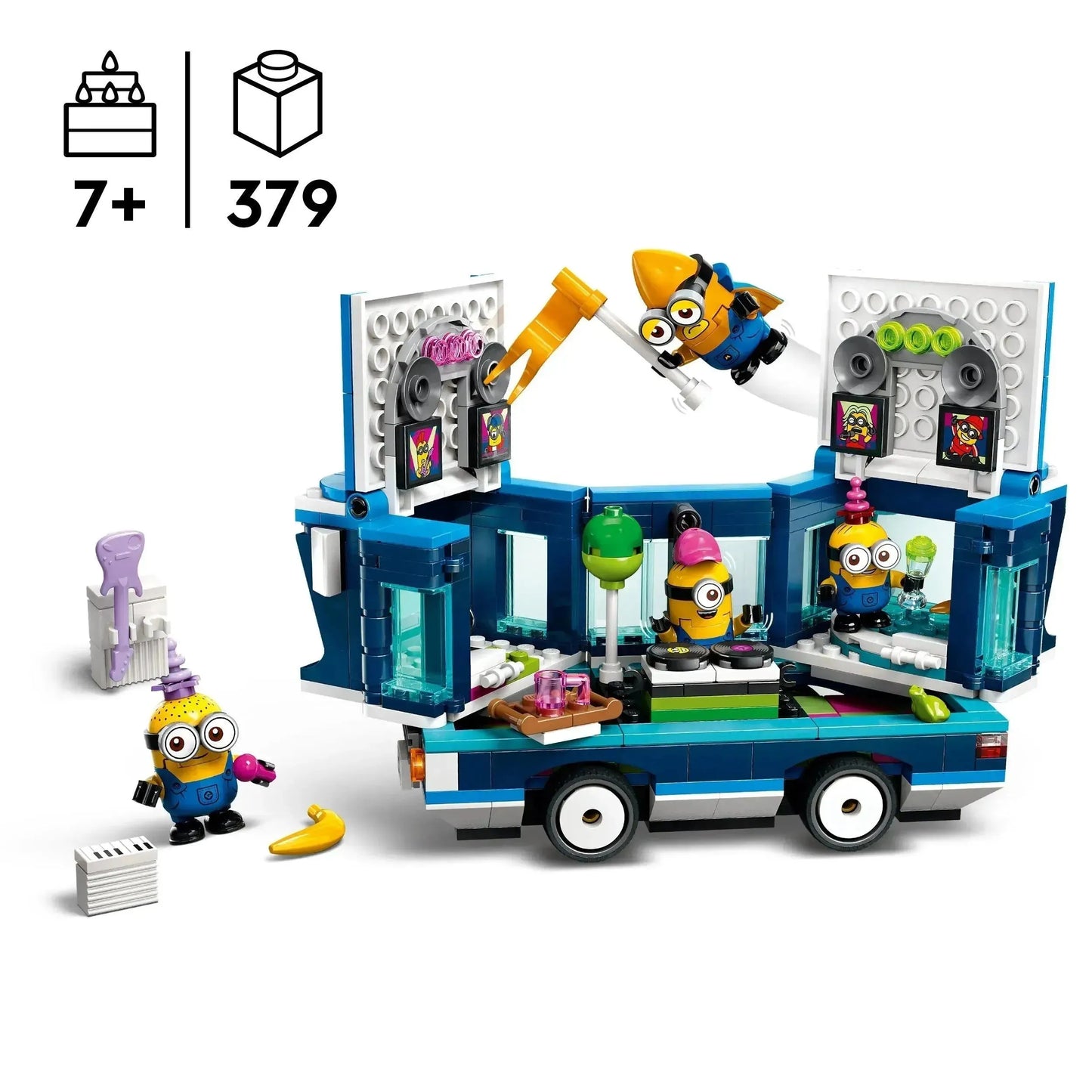 LEGO Muzikale feestbus van de Minions 75581 Minions