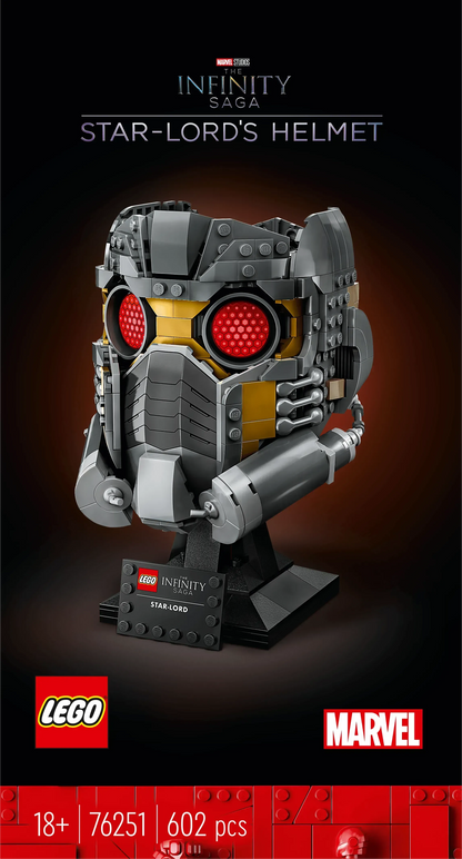 LEGO Star-Lords helmet 76251 Marvel
