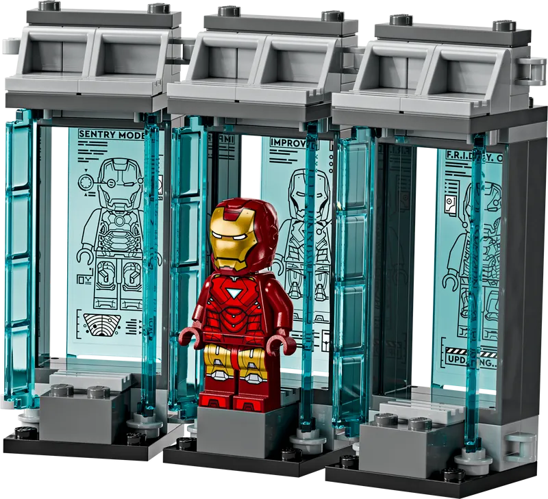 LEGO 76315 IronMans laboratorium harnas ruimte 2TTOYS