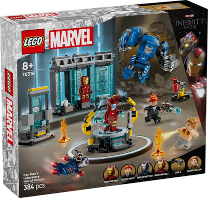 LEGO 76315 IronMans laboratorium harnas ruimte 2TTOYS