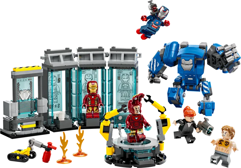 LEGO 76315 IronMans laboratorium harnas ruimte 2TTOYS