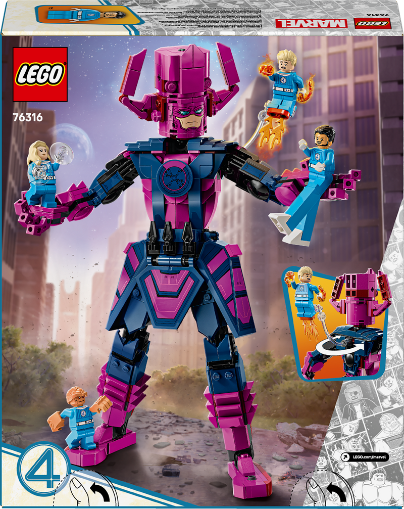LEGO Fantastic Four vs. Galactus bouwfiguur 76316 Superheroes (Pre-Order: juni)