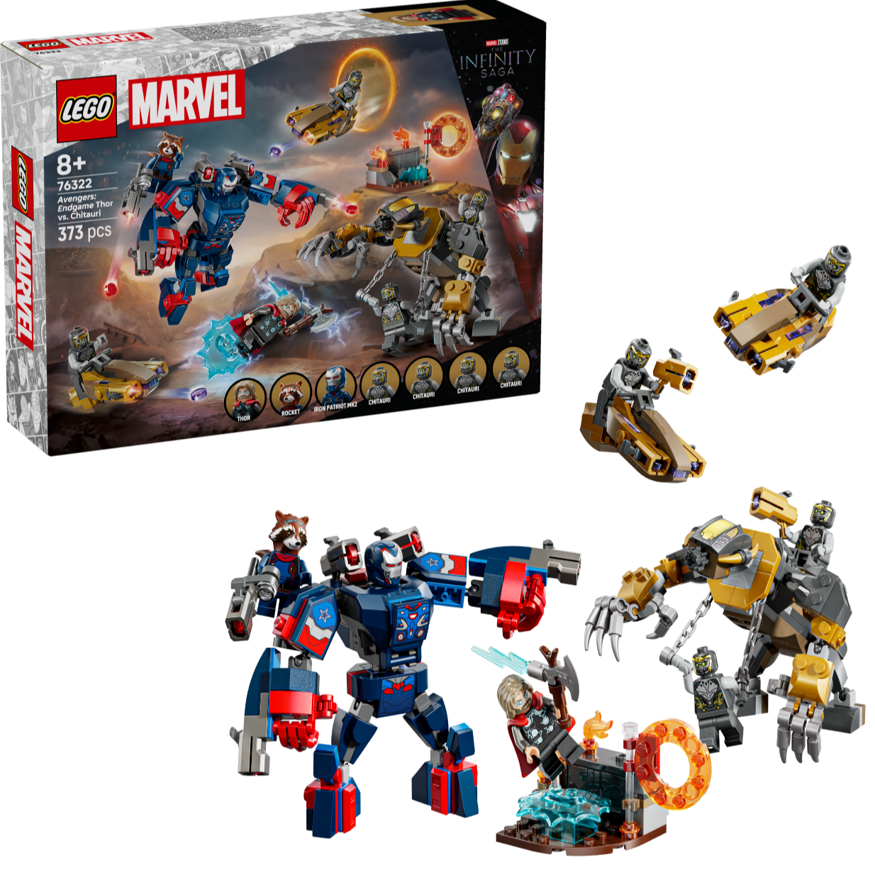 LEGO Endgame Thor vs. Chitauri 76322 Superheroes