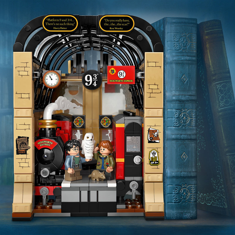 LEGO Zweinstein Express boekensteun 76450 Harry Potter