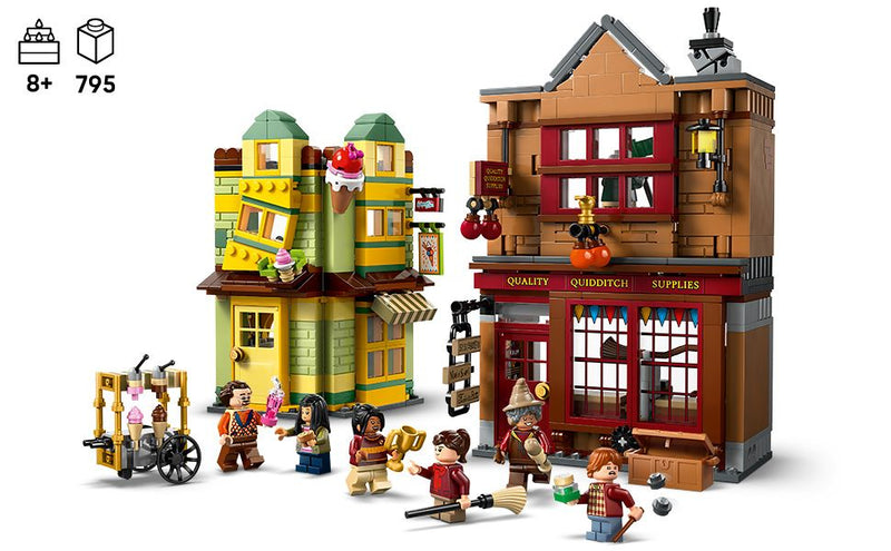 LEGO Zwik & Zwachtels Zwerkbalpaleis en ijssalon 76452 Harry Potter