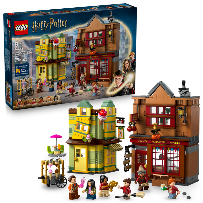 LEGO Zwik & Zwachtels Zwerkbalpaleis en ijssalon 76452 Harry Potter
