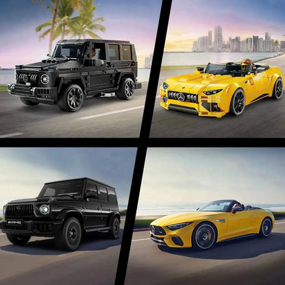 LEGO Mercedes-AMG GT Roadster 2024 & AMG G 63 76924 Speedchampions