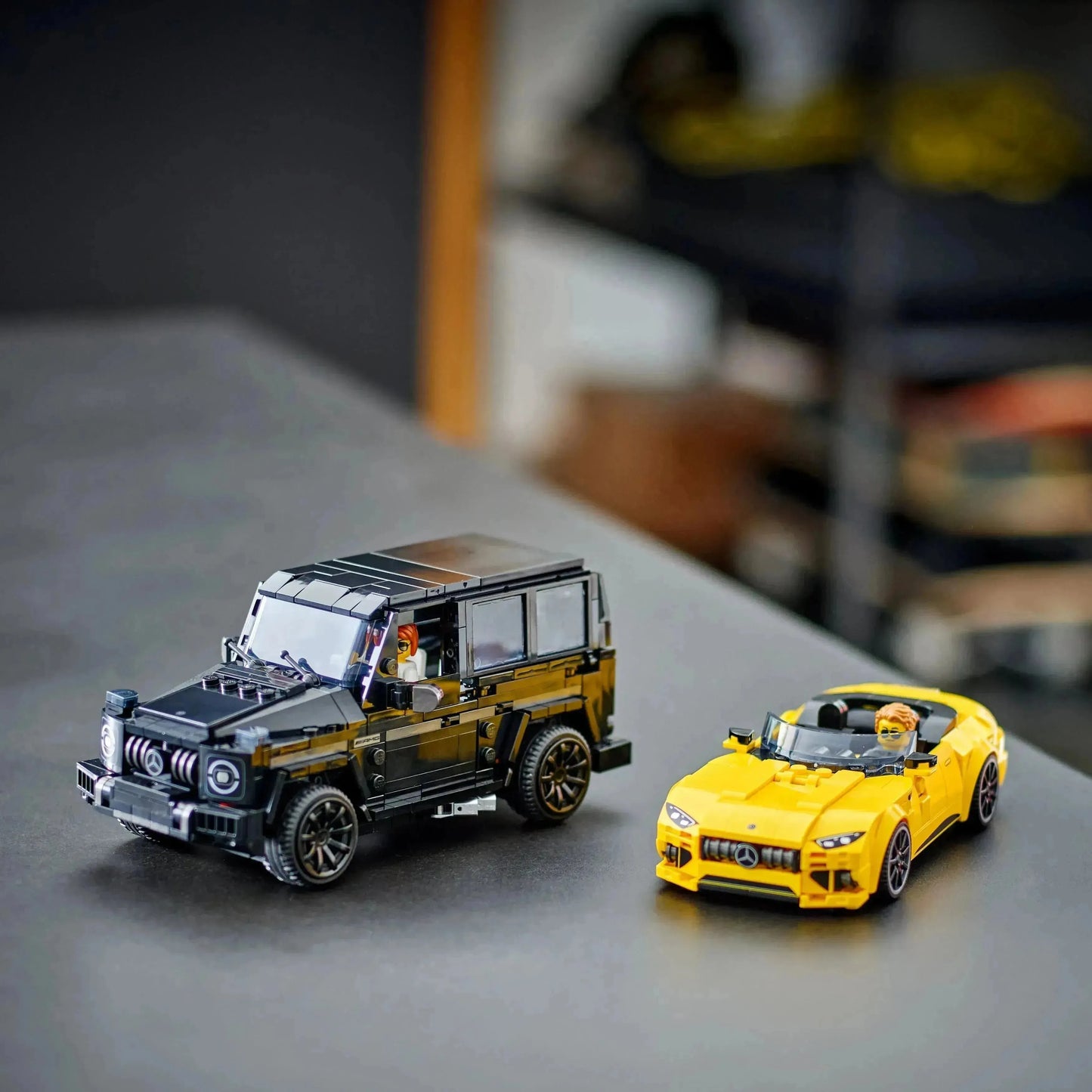 LEGO Mercedes-AMG GT Roadster 2024 & AMG G 63 76924 Speedchampions