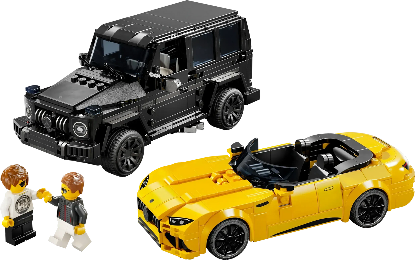 LEGO Mercedes-AMG GT Roadster 2024 & AMG G 63 76924 Speedchampions