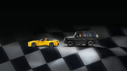 LEGO Mercedes-AMG GT Roadster 2024 & AMG G 63 76924 Speedchampions