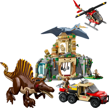 LEGO Spinosaurus en Quetzalcoatlus luchtmissie 76976 Jurassic World