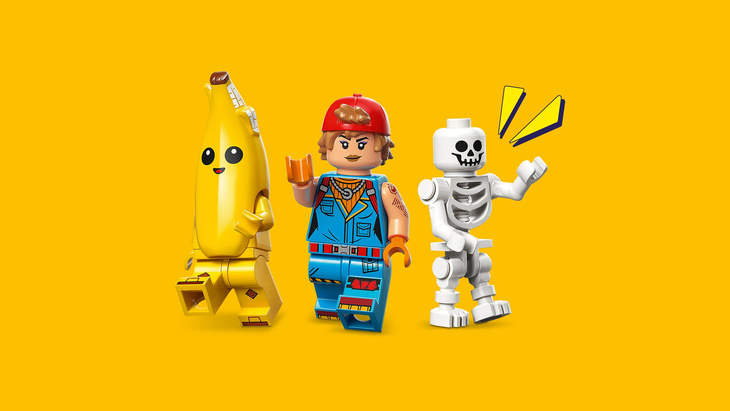 LEGO Peely en Sparkplugs kamp 77075 Fortnite