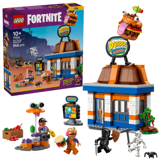 LEGO Durrr Burger Restaurant 77076 Fortnite