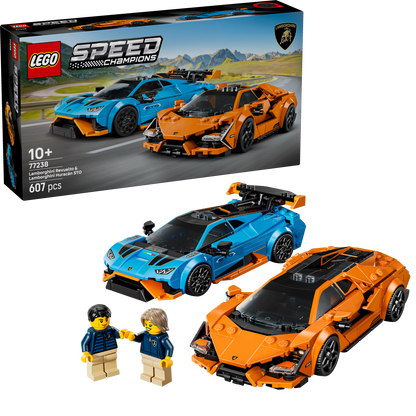 LEGO Lamborghini Revuelto & Huracán STO 77238 Speedchampions