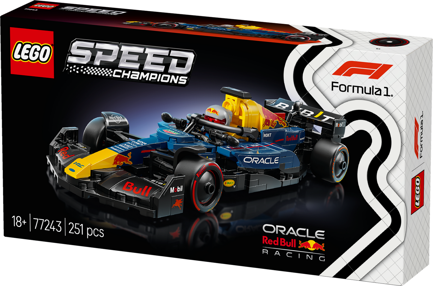 LEGO Red Bull Racing F 1 Formule Max Verstappen 77243 Speedchampions