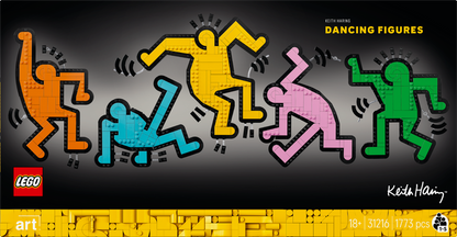 LEGO Keith Haring - Dansende Figuren 31216 Art