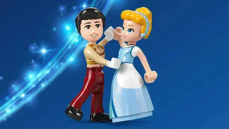 LEGO Assepoesters kasteel en paardenkoets 43275 Disney