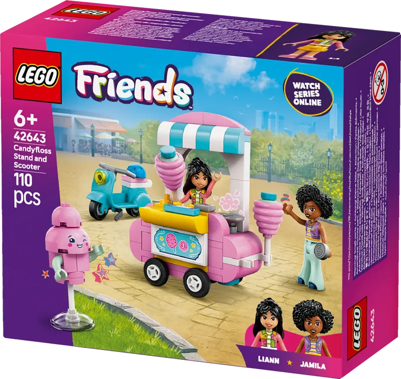LEGO Cotton Candy & Bone Cars 42643 Friends