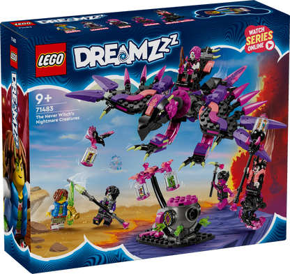 LEGO De nachtmerriewezens van de Neder Heks 71483 Dreamzzz @ 2TTOYS | Official LEGO shop😊🥰 LEGO €. 37.99