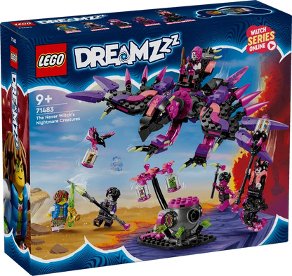 LEGO De nachtmerriewezens van de Neder Heks 71483 Dreamzzz @ 2TTOYS | Official LEGO shop😊🥰 LEGO €. 37.99