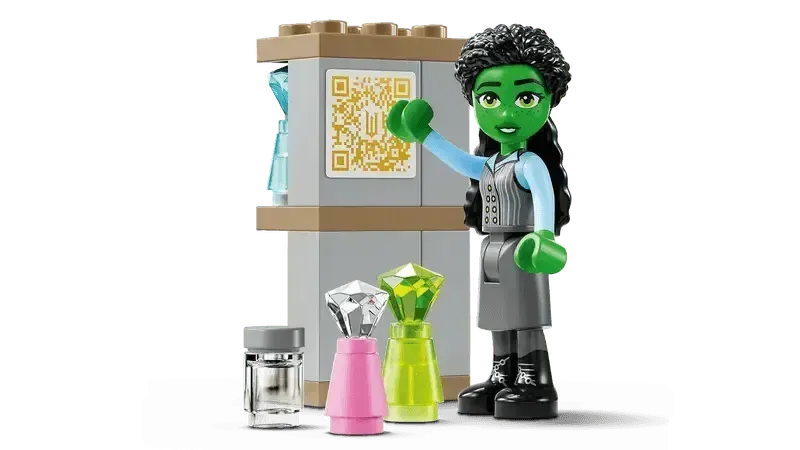 LEGO Glinda, Elphaba en Nessarose op Shiz University 75681 Wicked