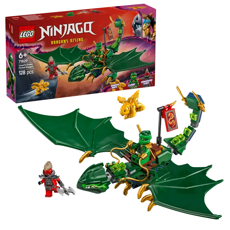 LEGO Lloyds groene Bosdraak 71829 Ninjago