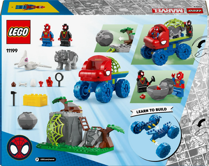 LEGO Reddingsmissie in de Dino Truck 11199 Spiderman