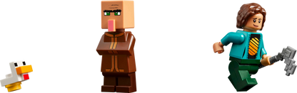 LEGO De Ghast-ballon aanval op het dorp 21273 Minecraft