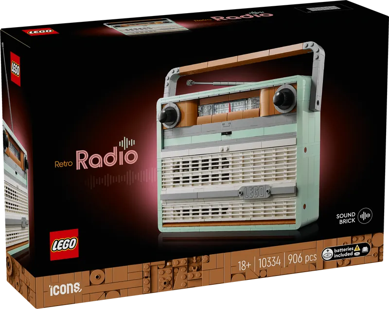 LEGO Retroradio 10334 Icons