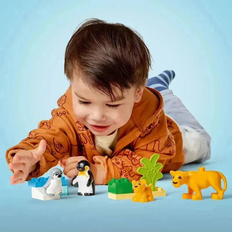LEGO Wild Animal Families Penguins Lions 10442 DUPLO