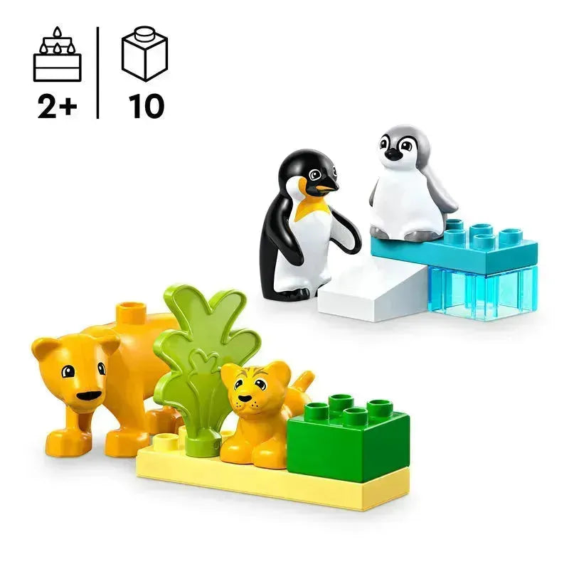 LEGO Wilde dieren familie: Penguins 10442 DUPLO