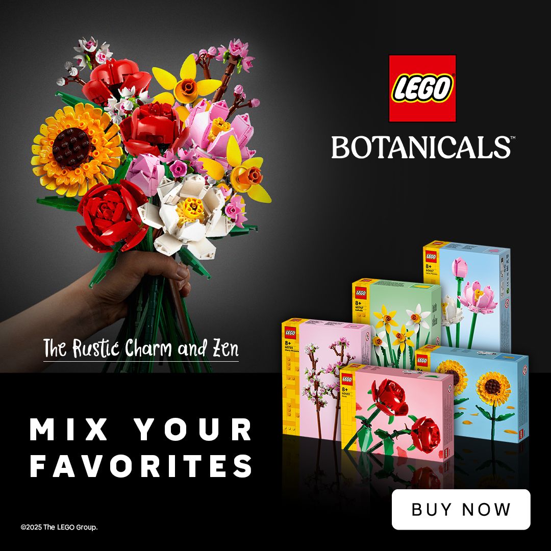 LEGO "The Rustic Charm & Zen": LEGO 40725, LEGO 40460, LEGO 40524, LEGO 40747 & LEGO 40647