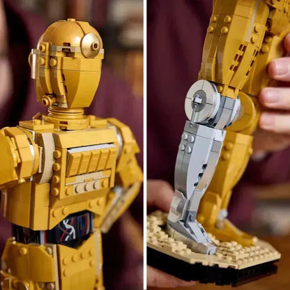 LEGO C-3PO; Golden robot 75398 StarWars