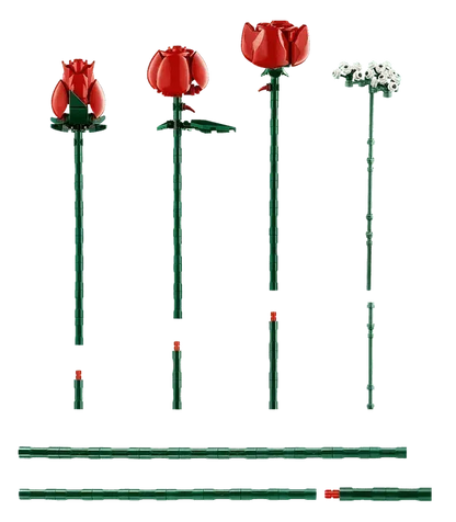 LEGO Bouquet of Roses 10328 Icons LEGO BOTANICAL @ 2TTOYS LEGO €. 59.99